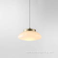 Modern Decorative Textured Blown Glass LED Pendant Lights